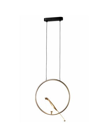 Step into Design Lampa wisząca TIT LED złota 35 cm             - produkt 2