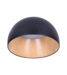 Modern ceiling lamps - Step into Design Led plafond PADELLA black 35 cm   - product 1