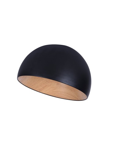 Step into Design Ledowy plafon PADELLA SKOS czarny 35 cm            