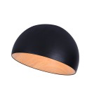 Modern ceiling lamps - Step into Design Led plafond PADELLA SKOS black 35 cm.    - product 2