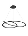 Step into Design SPIRELLO led pendant lamp black 80 cm  