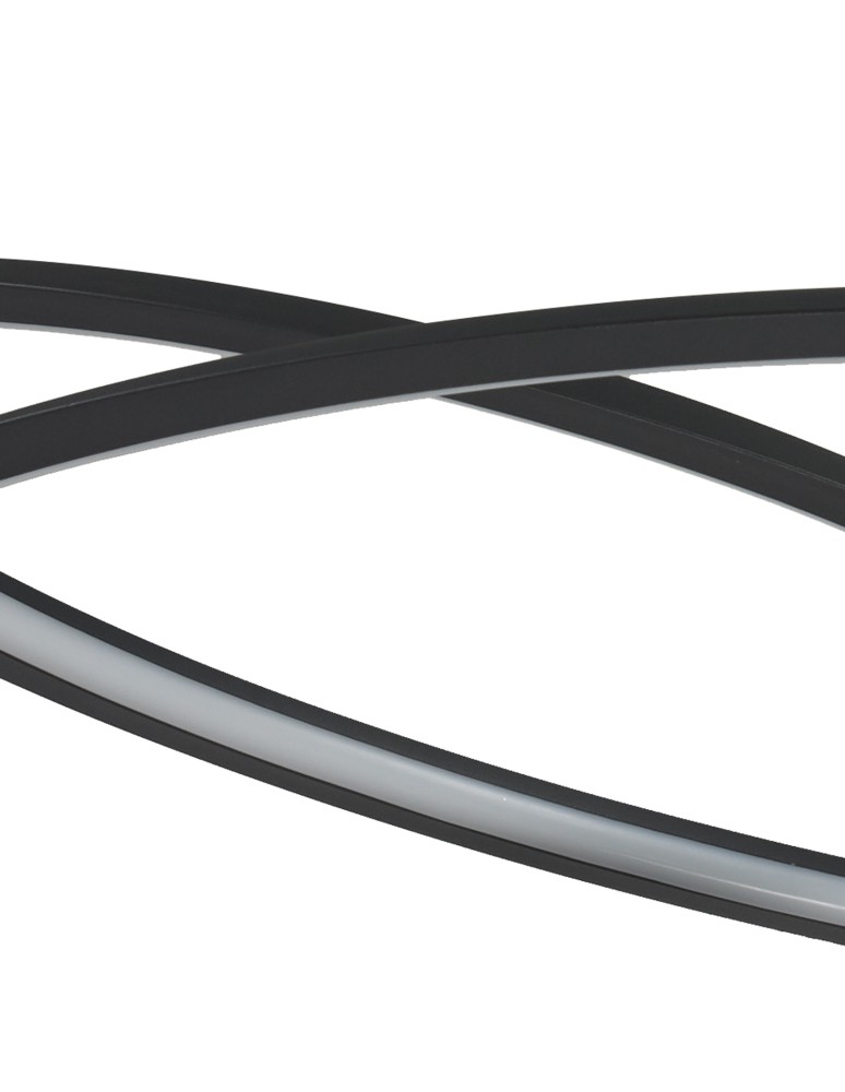 LED pendant lamps - Step into Design SPIRELLO led pendant lamp black 80 cm   - product kolory-swiatla.pl 5