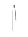 Zobacz Step into Design Lampa wisząca LOOP czarna 123 cm