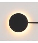 Designer wall lamps - Step into Design CLEX wall lamp - 4 LED black 75 cm   - product 5