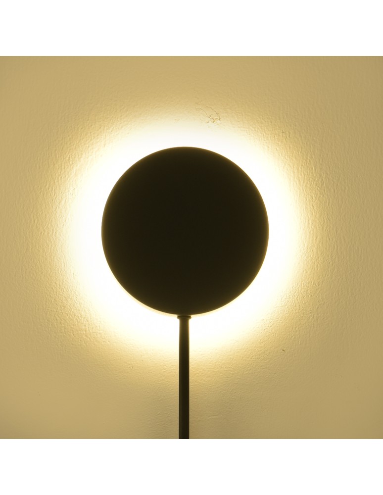 Designer wall lamps - Step into Design CLEX wall lamp - 4 LED black 75 cm   - product kolory-swiatla.pl 7