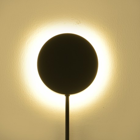 Step into Design Lampa ścienna CLEX - 4 LED czarna 75 cm 