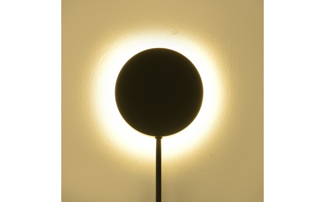 Step into Design Lampa ścienna CLEX - 4 LED czarna 75 cm 