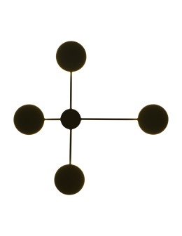 Step into Design CLEX wall lamp - 4 LED black 112 cm   - product 2