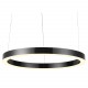 Step into Design Lampa wisząca CIRCLE 120 LED tytan szczotkowany 120 cm 