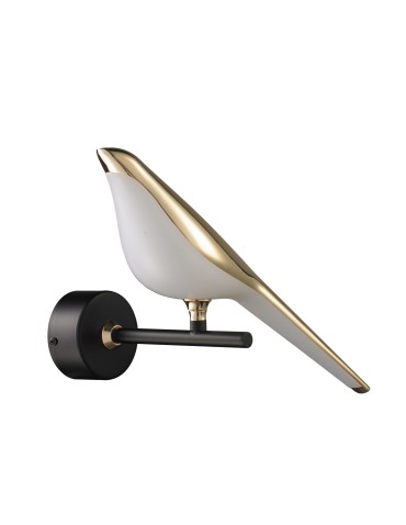 Step into Design Lampa ścienna TIT LED złoto-czarna 21 cm             - produkt 2