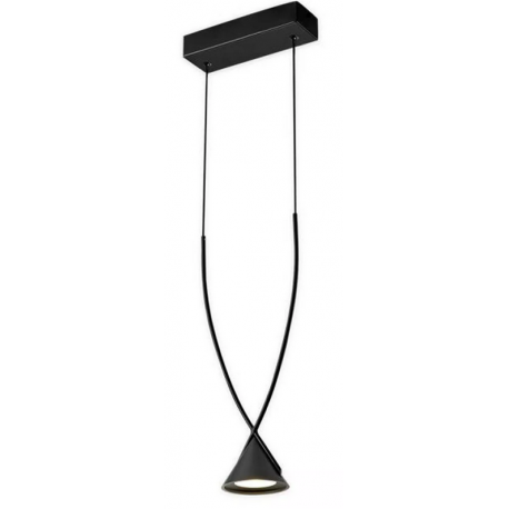 Step into Design Lampa wisząca MIA LED czarna 15,5 cm 