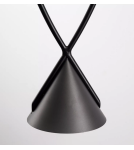 LED pendant lamps - Step into Design MIA LED pendant lamp black 15.5 cm   - product 3