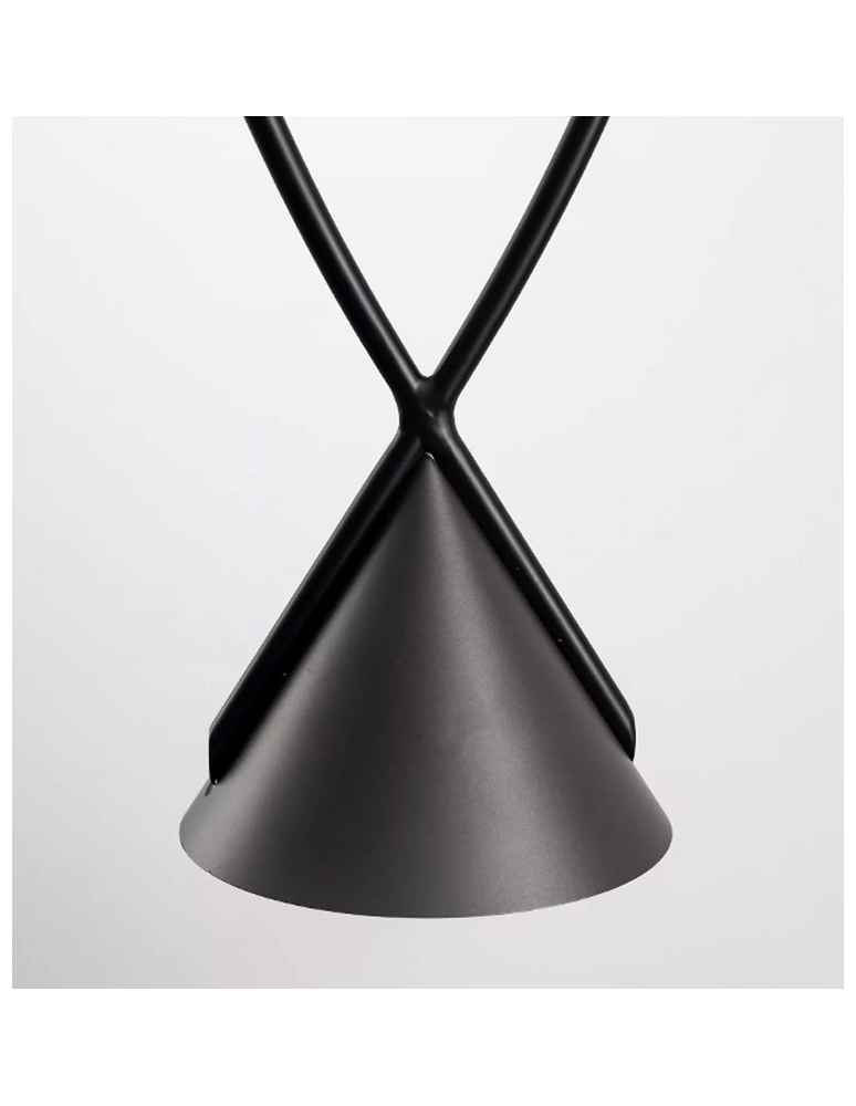 LED pendant lamps - Step into Design MIA LED pendant lamp black 15.5 cm   - product kolory-swiatla.pl 3