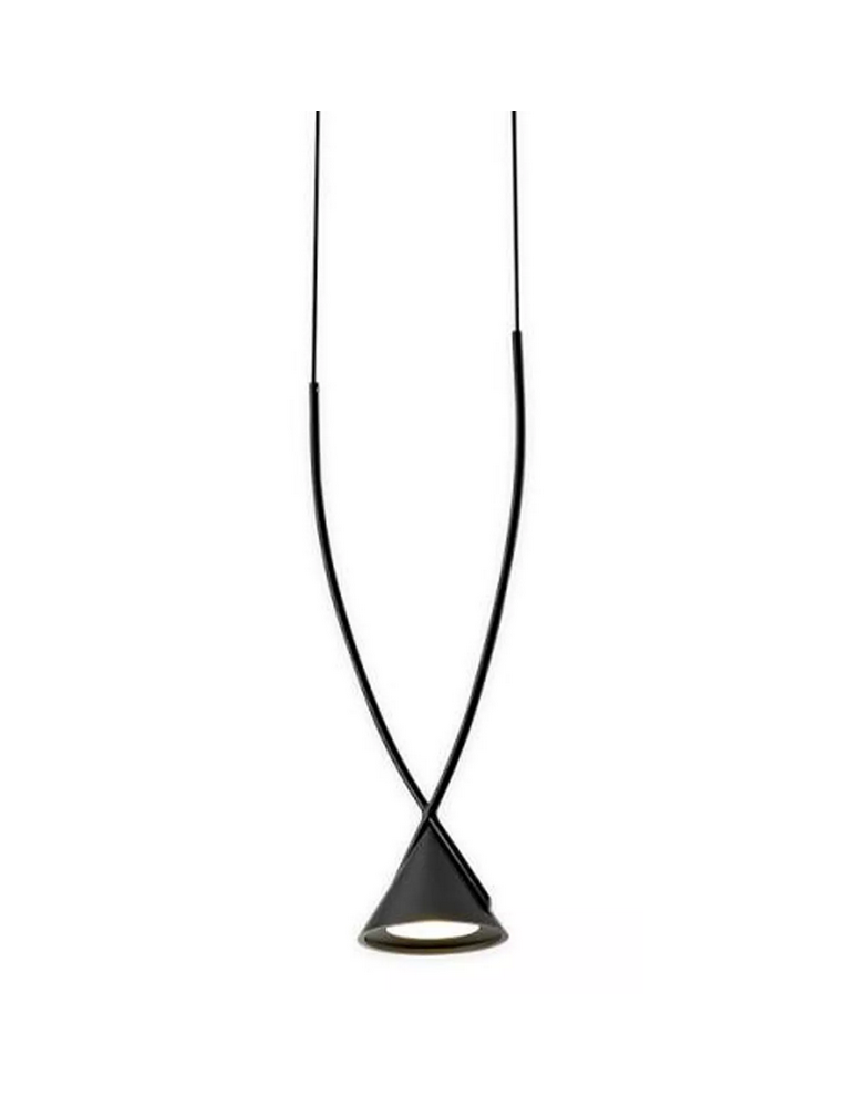 LED pendant lamps - Step into Design MIA LED pendant lamp black 15.5 cm   - product kolory-swiatla.pl 1
