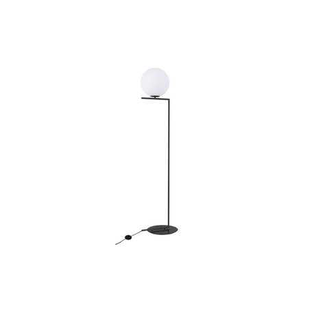 Step into Design Lampa stojąca podłogowa SOLARIS czarna 174 cm 