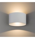 Outdoor wall lamps - Nowodvorski ELLIPSES LED Outdoor Wall Mounted Max power 2x5W LED IP54 White 8140 - product 1