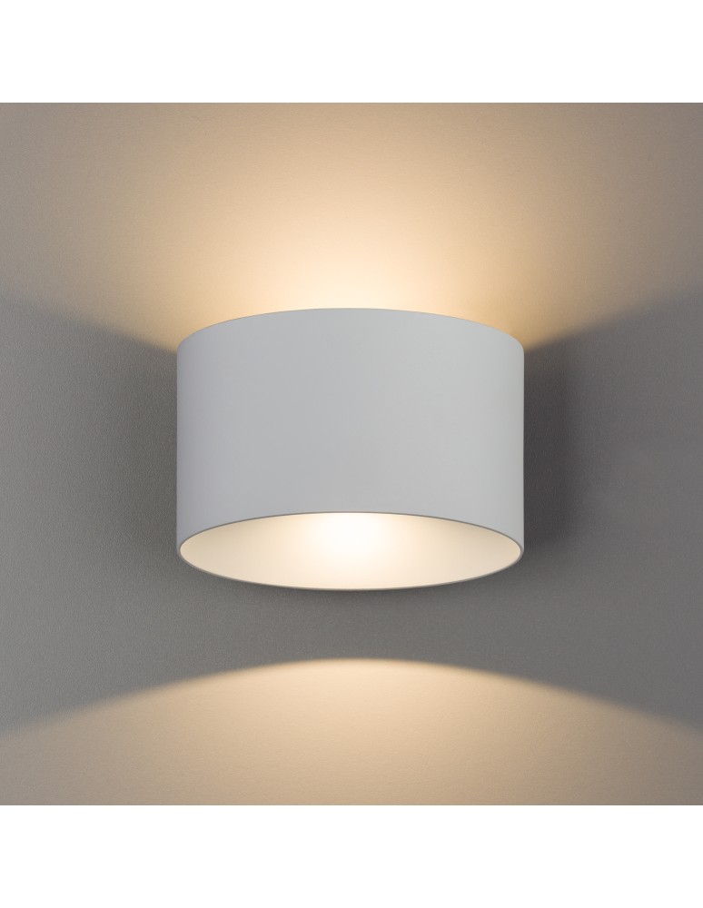 Outdoor wall lamps - Nowodvorski ELLIPSES LED Outdoor Wall Mounted Max power 2x5W LED IP54 White 8140 - product kolory-swiatla.pl 1
