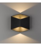 Outdoor wall lamps - Nowodvorski TRIANGLES LED Outdoor Surface Wall Max wattage 2x5W LED IP54 Black 8142 - product 1