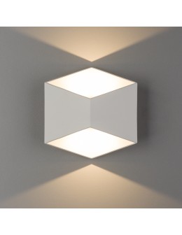 Nowodvorski TRIANGLES LED Zewnętrzna Ścienna Natynkowa Max moc 2x5W LED IP54 Biały 8143