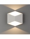 Nowodvorski TRIANGLES LED Zewnętrzna Ścienna Natynkowa Max moc 2x5W LED IP54 Biały 8143