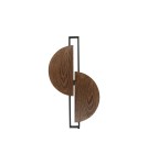 Wall lamps - Nowodvorski SUNRISE LED Wall lamp with switch Max wattage 12W LED Dark wood 7652 - product 1