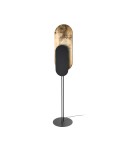 Loft floor lamps - industrial - Nowodvorski WHEEL LUX Floor Max power 8W GX53 Black 7646 - product 1