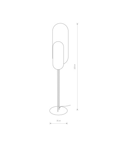 Nowodvorski WHEEL LUX Podłogowa Max moc 8W GX53  Czarny 7646 - produkt 2