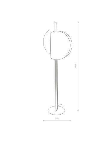 Nowodvorski SUNSET Podłogowa Max moc 8W GX53  Ciemne drewno 7647 - produkt 2
