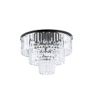 Ceiling lamps with crystals - Nowodvorski CRISTAL M Ceiling Plafond Max power 60W E14 Transparent 7627 - product 1