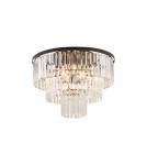 Ceiling lamps with crystals - Nowodvorski CRISTAL M Ceiling Plafond Max power 60W E14 Transparent 7627 - product 2