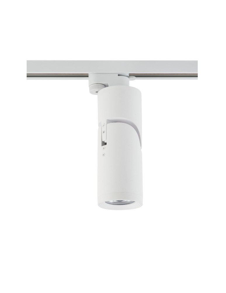 Lamps for 1 phase busbars - Nowodvorski PROFILE MIKE Customizable System PROFILE Luminaire Max wattage 15W GU10 White 7662 - product kolory-swiatla.pl 4