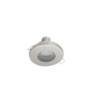 Flush-mounted hermetic lamps - Nowodvorski JULIET Spot Concealed Max wattage 15W GU10 IP54/20 Silver 7663 - product 1