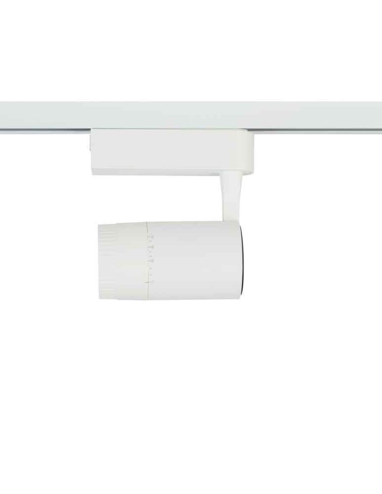 Lamps for 1 phase busbars - Nowodvorski PROFILE ZOOM LED Customizable System PROFILE Luminaire Max wattage 9W LED White 7623 - product kolory-swiatla.pl 5