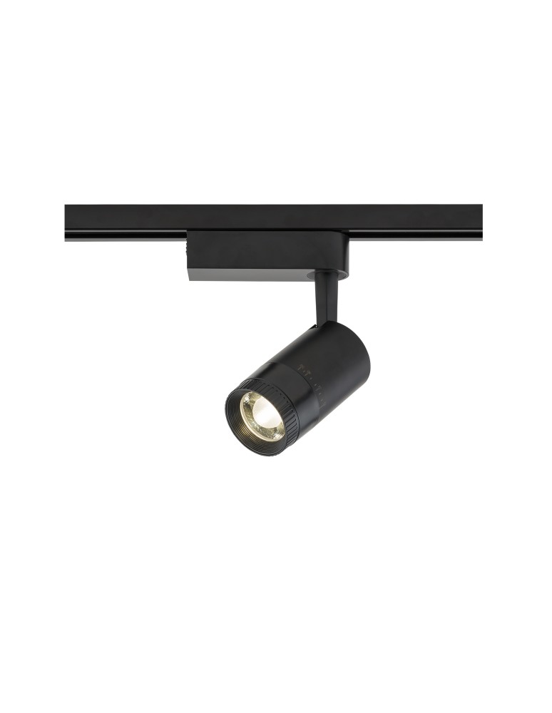 Lamps for 1 phase busbars - Nowodvorski PROFILE ZOOM LED Customizable System PROFILE Luminaire Max wattage 9W LED Black 7626 - product kolory-swiatla.pl 2