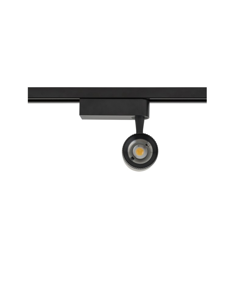 Lamps for 1 phase busbars - Nowodvorski PROFILE ZOOM LED Customizable System PROFILE Luminaire Max wattage 9W LED Black 7626 - product kolory-swiatla.pl 5