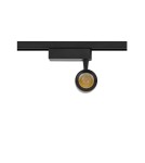 Lamps for 1 phase busbars - Nowodvorski PROFILE ZOOM LED Customizable System PROFILE Luminaire Max wattage 9W LED Black 7626 - product 6