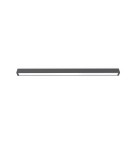 Ceiling lamps - Nowodvorski STRAIGHT CEILING LED L Ceiling Plafond Max power 22W LED TUBE T8 Graphite 7551 - product 1