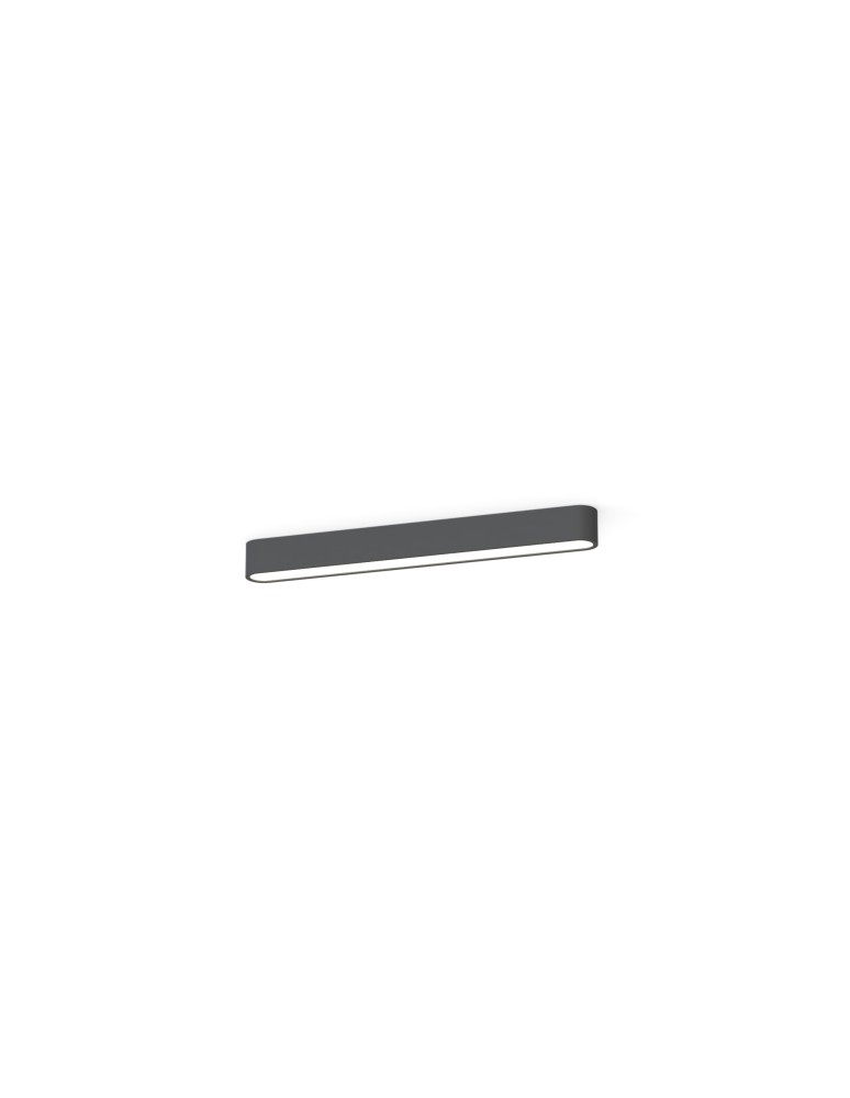 Ceiling lamps - Nowodvorski SOFT CEILING LED 60X6 Ceiling Plafond Max power 11W LED TUBE T8 Graphite 7527 - product kolory-swiatla.pl 2