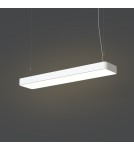 Pendant lamps - Nowodvorski SOFT LED 90X20 Ceiling Pendant Max wattage 16W LED TUBE T8 White 7545 - product 3
