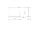 Pendant lamps - Nowodvorski SOFT LED 90X20 Ceiling Pendant Max wattage 16W LED TUBE T8 White 7545 - product 5