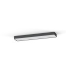 Ceiling lamps - Nowodvorski SOFT CEILING LED 90X20 Ceiling Plafond Max power 16W LED TUBE T8 Graphite 7531 - product 1