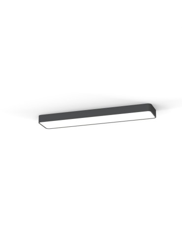 Nowodvorski SOFT CEILING LED 90X20 Ceiling Plafond Max power 16W LED TUBE T8 Graphite 7531 - product 2