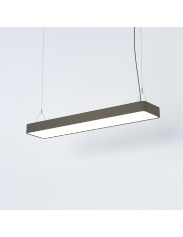 Nowodvorski SOFT LED 90X20 Sufitowa Wisząca Max moc 16W LED TUBE T8  Grafitowy 7532 - produkt 2