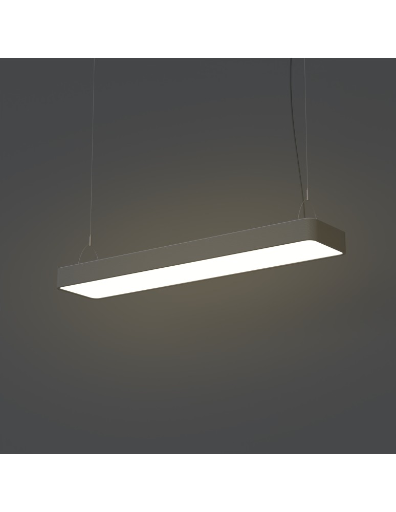 Pendant lamps - Nowodvorski SOFT LED 90X20 Ceiling Pendant Max wattage 16W LED TUBE T8 Graphite 7532 - product kolory-swiatla.pl 3
