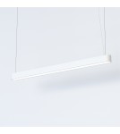 Pendant lamps - Nowodvorski SOFT LED 120X6 Ceiling Pendant Max wattage 22W LED TUBE T8 White 7537 - product 2