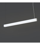 Pendant lamps - Nowodvorski SOFT LED 120X6 Ceiling Pendant Max wattage 22W LED TUBE T8 White 7537 - product 3