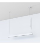 Pendant lamps - Nowodvorski SOFT LED 120X6 Ceiling Pendant Max wattage 22W LED TUBE T8 White 7537 - product 4