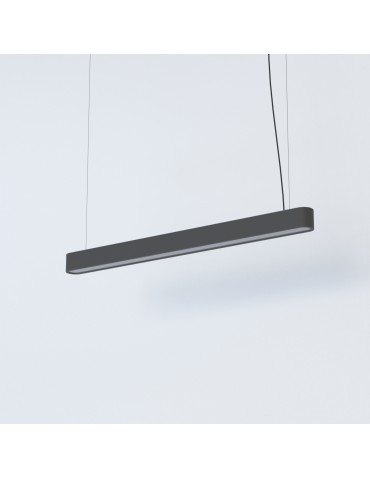Nowodvorski SOFT LED 90X6 Ceiling Pendant Max wattage 16W LED TUBE T8 Graphite 7535
