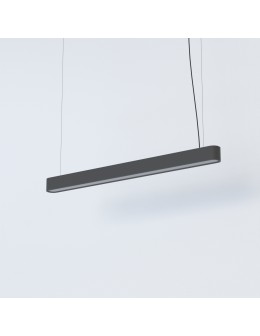 Nowodvorski SOFT LED 90X6 Sufitowa Wisząca Max moc 16W LED TUBE T8  Grafitowy 7535