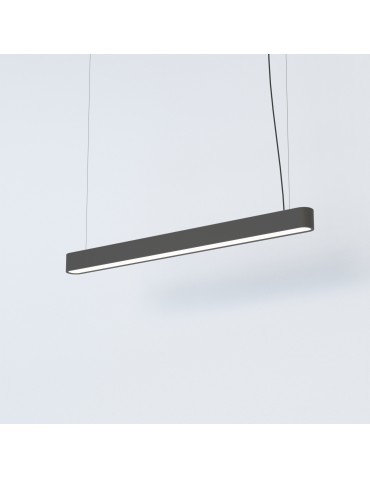 Nowodvorski SOFT LED 90X6 Ceiling Pendant Max wattage 16W LED TUBE T8 Graphite 7535 - product 2